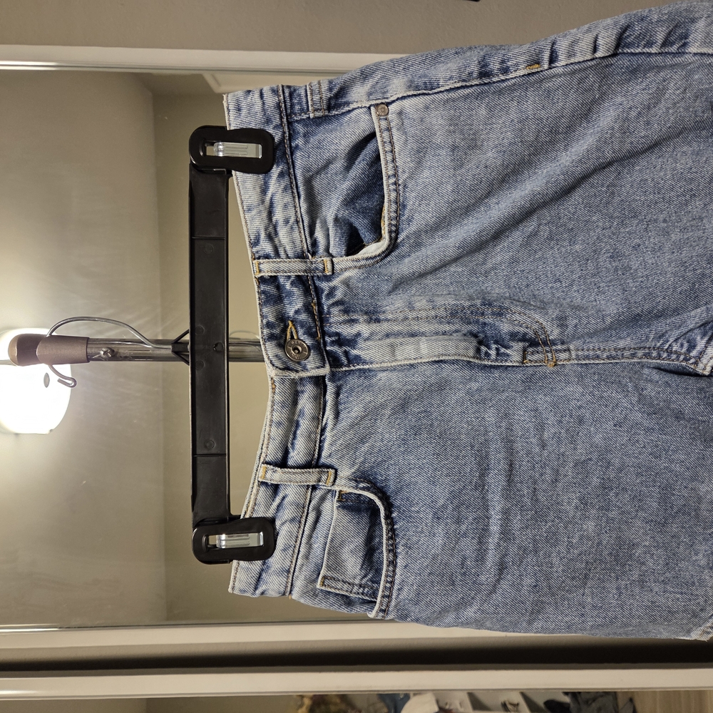 Light Blue Denim Shorts